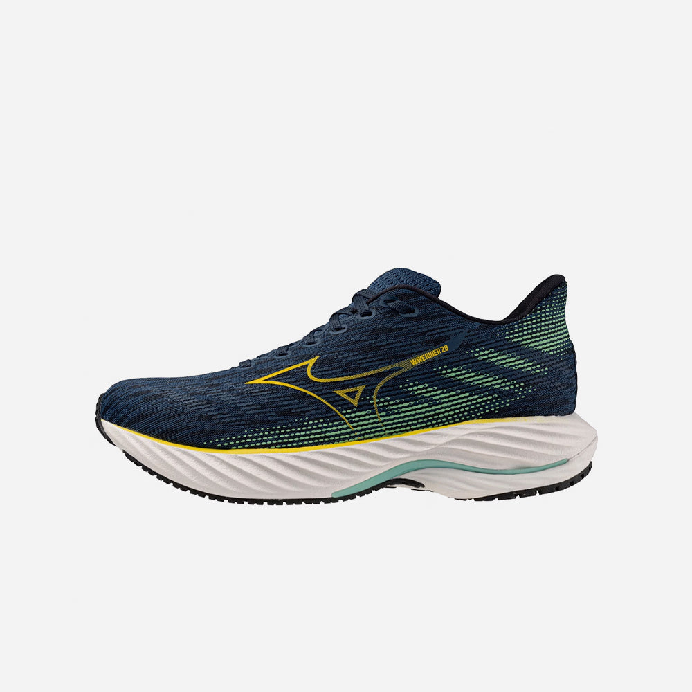 Giày Chạy Bộ Nam Mizuno Wave Rider 28 - Xanh Navy - Supersports Vietnam