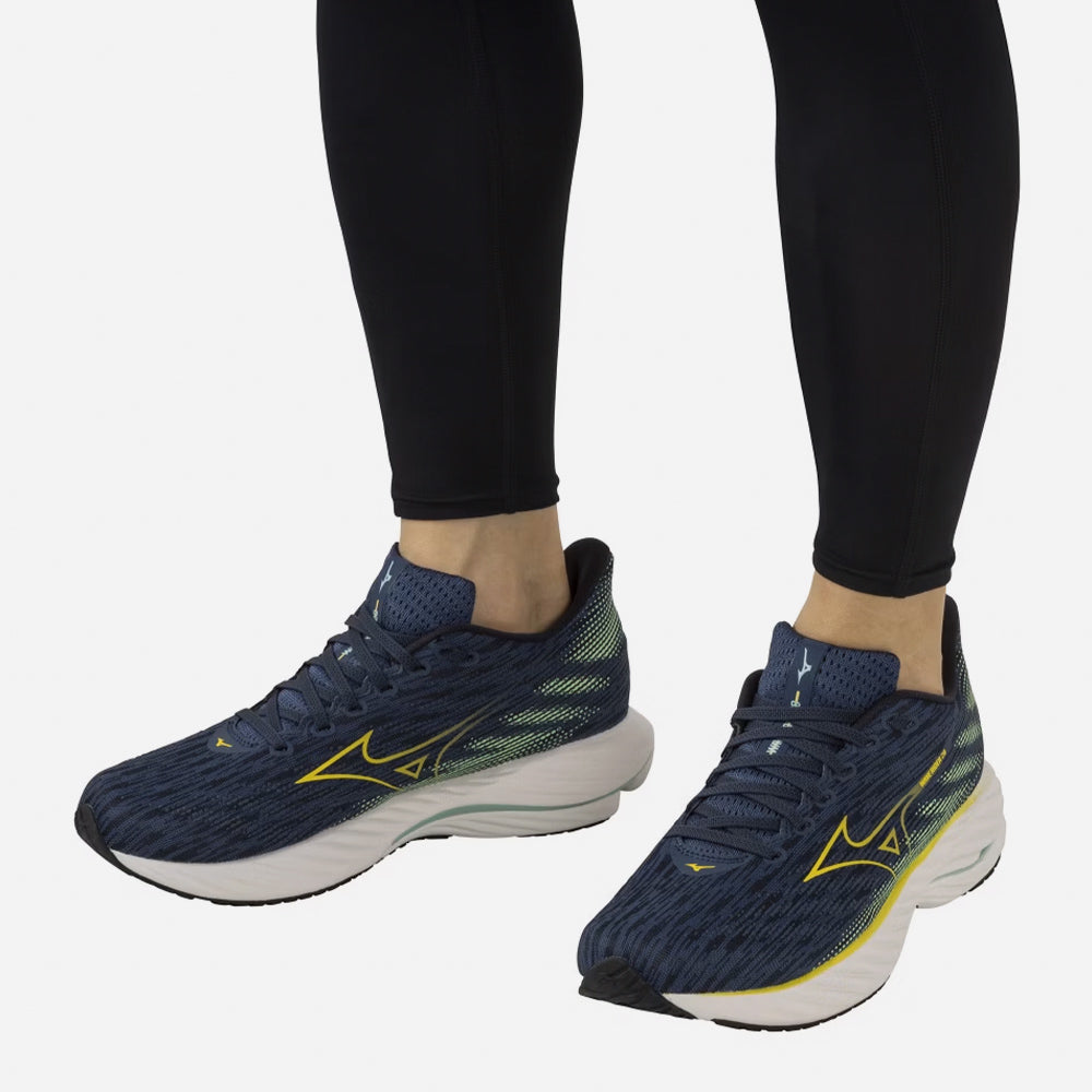 Giày Chạy Bộ Nam Mizuno Wave Rider 28 - Xanh Navy - Supersports Vietnam