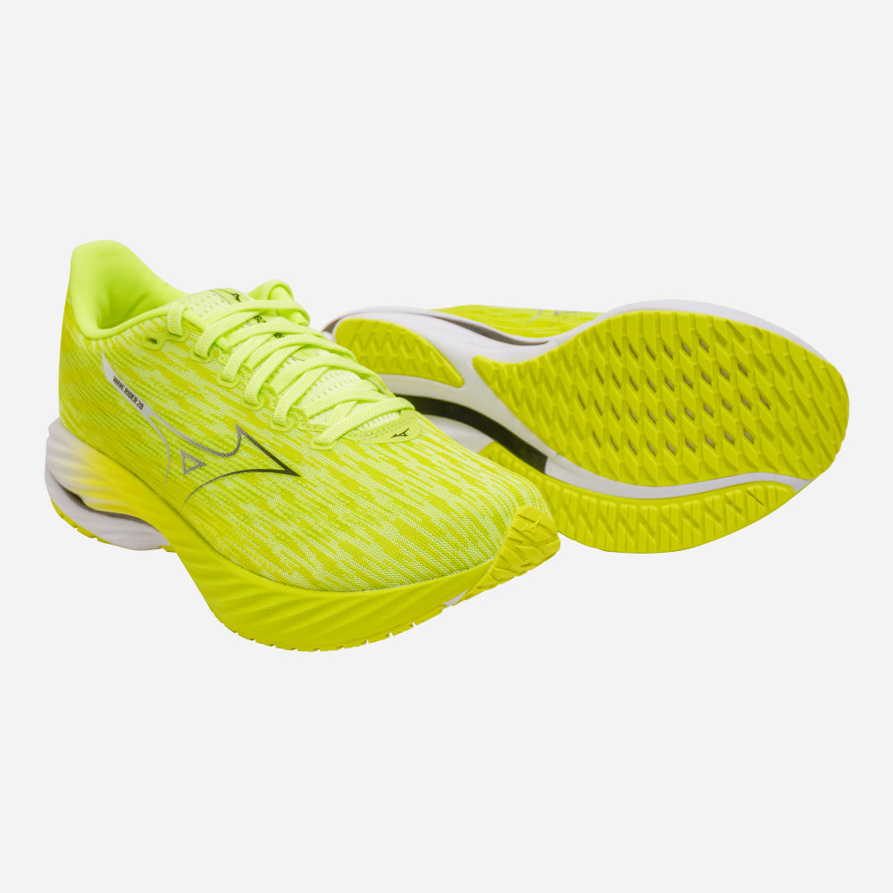 Giày Chạy Bộ Nam Mizuno Wave Rider 28 2E - Vàng Chanh - Supersports Vietnam