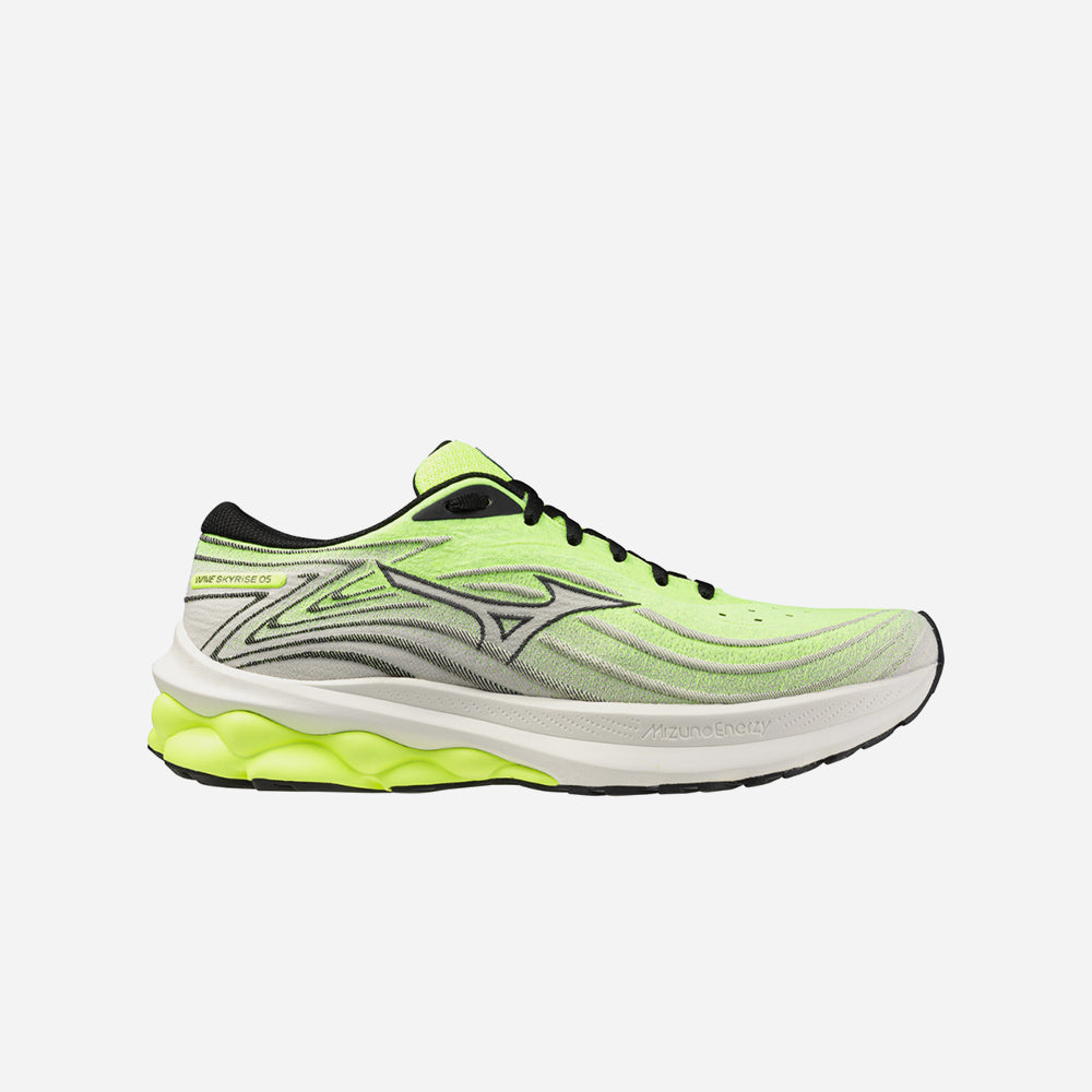 Giày Chạy Bộ Nam Mizuno Wave Skyrise 5 - Xanh Lá - Supersports Vietnam