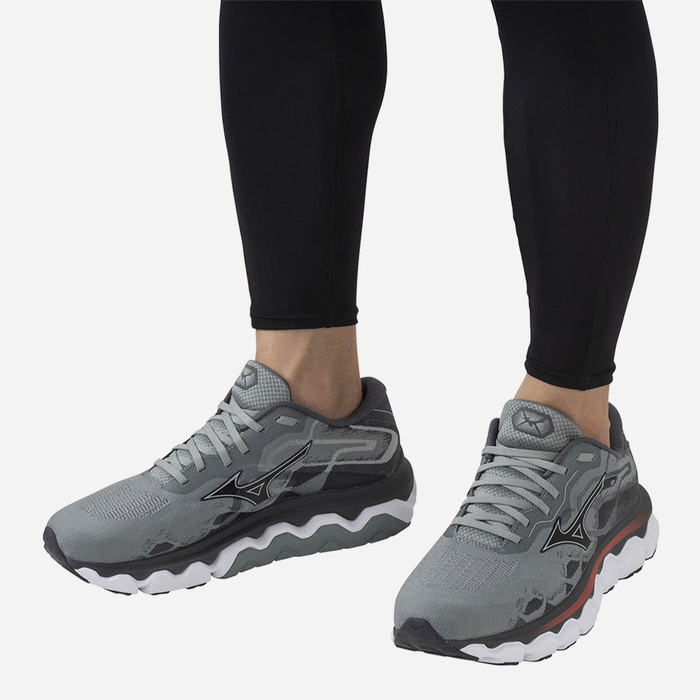 Giày Chạy Bộ Nam Mizuno Wave Horizon 7 - Xám - Supersports Vietnam