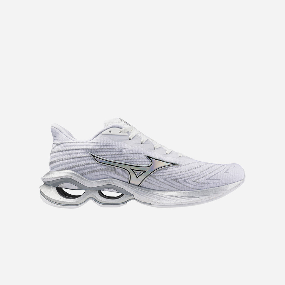 Giày Chạy Bộ Unisex Mizuno Wave Creation 25 Anniversary - Trắng - Supersports Vietnam