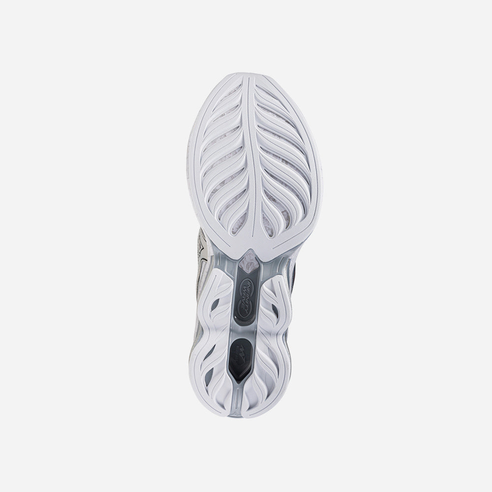 Giày Chạy Bộ Unisex Mizuno Wave Creation 25 Anniversary - Trắng - Supersports Vietnam