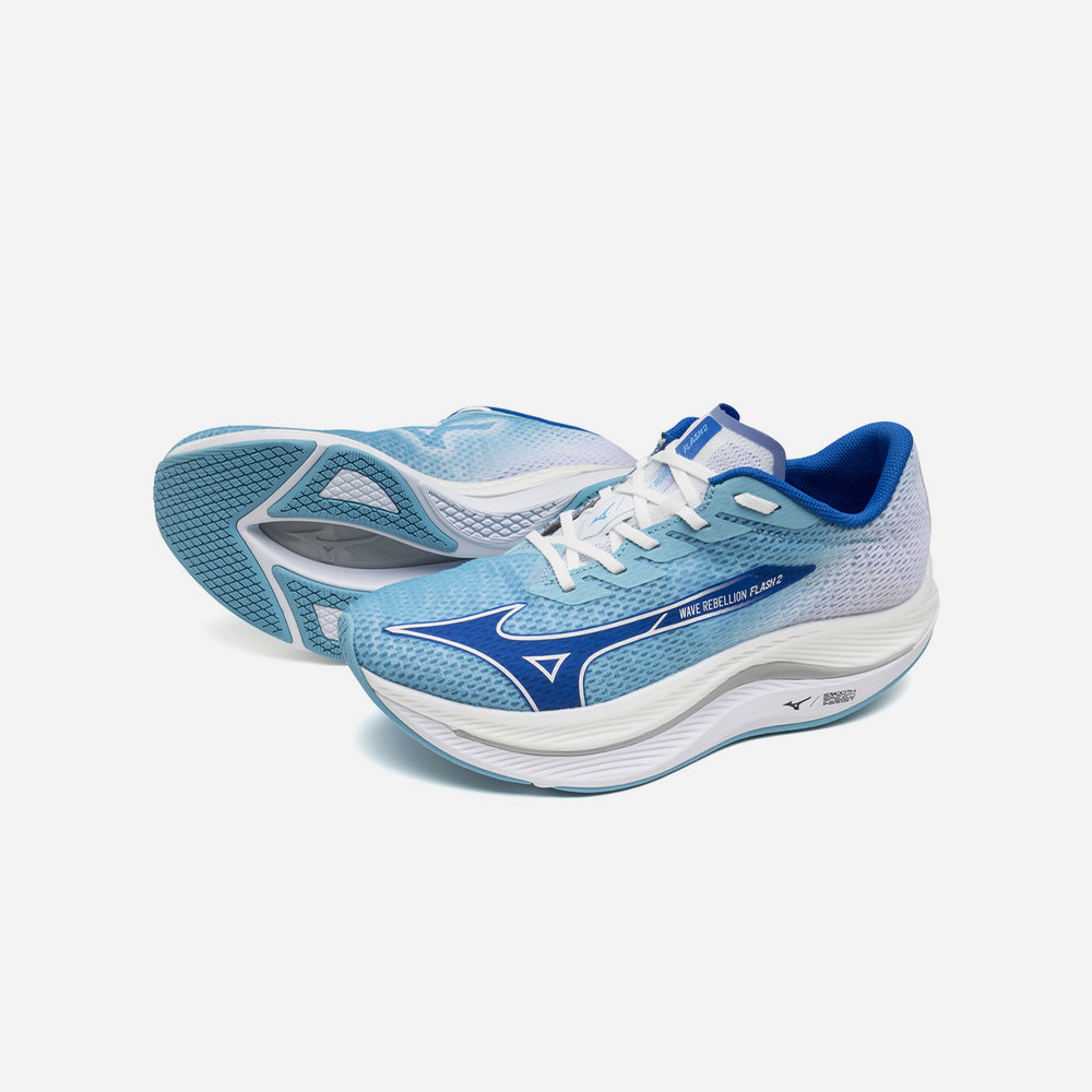 Giày Chạy Bộ Nam Mizuno Wave Rebellion Flash 2 - Xanh Dương - Supersports Vietnam