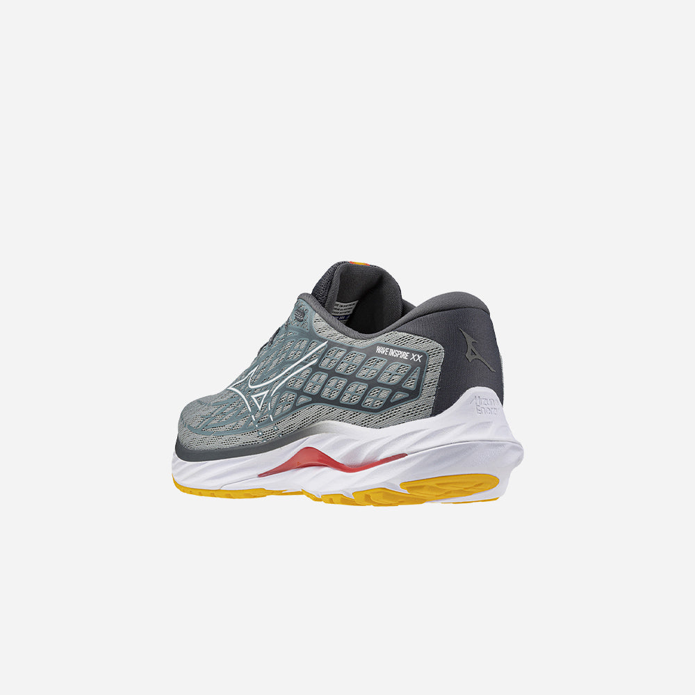 Giày Chạy Bộ Nam Mizuno Wave Inspire 20 - Xám - Supersports Vietnam
