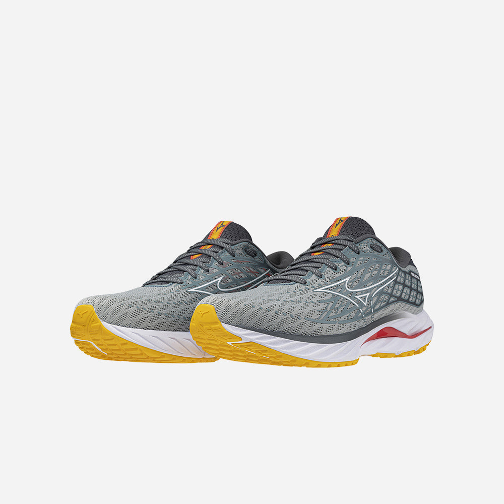 Giày Chạy Bộ Nam Mizuno Wave Inspire 20 - Xám - Supersports Vietnam