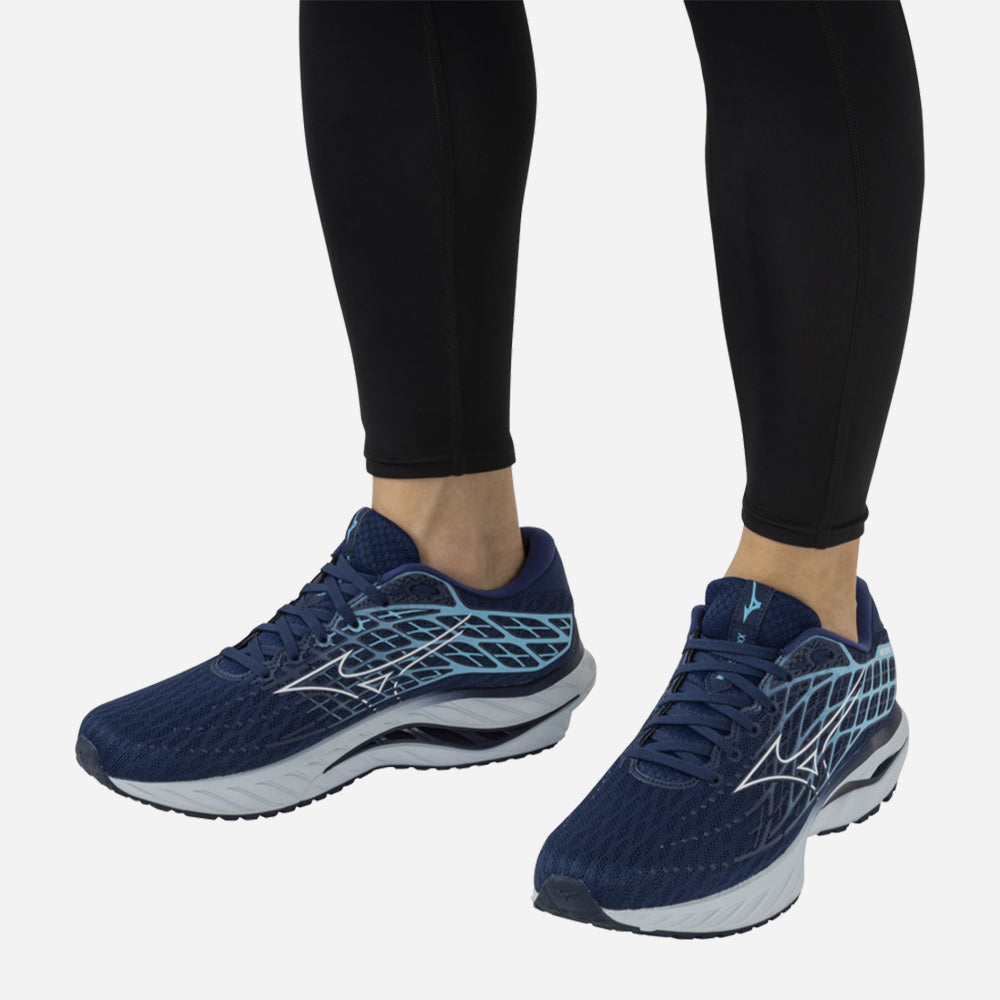 Giày Chạy Bộ Nam Mizuno Wave Inspire 20 - Xanh Navy - Supersports Vietnam