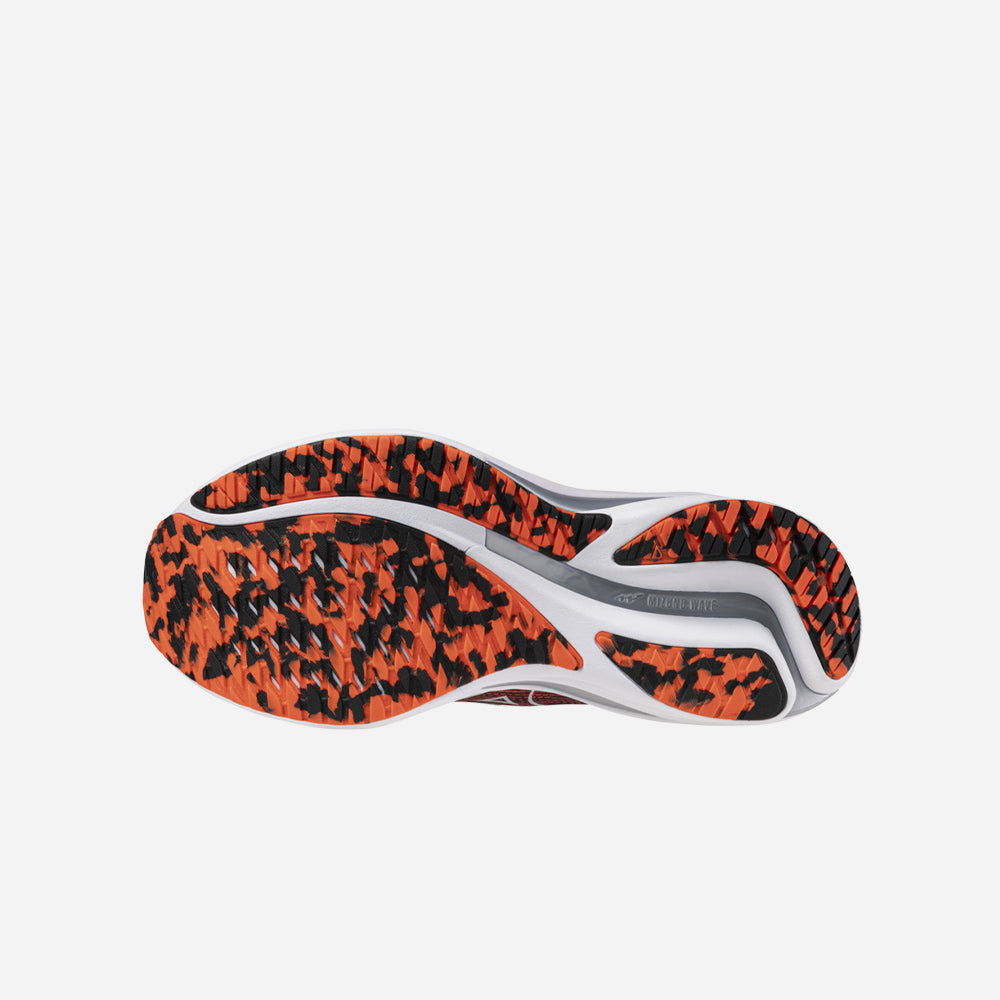 Giày Chạy Bộ Unisex Mizuno Wave Rider 28 Amsterdam - Đỏ - Supersports Vietnam