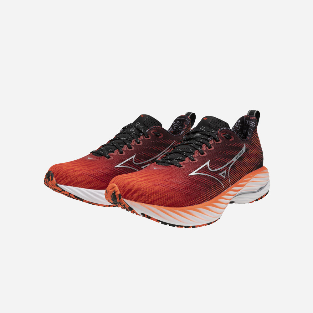 Giày Chạy Bộ Unisex Mizuno Wave Rider 28 Amsterdam - Đỏ - Supersports Vietnam