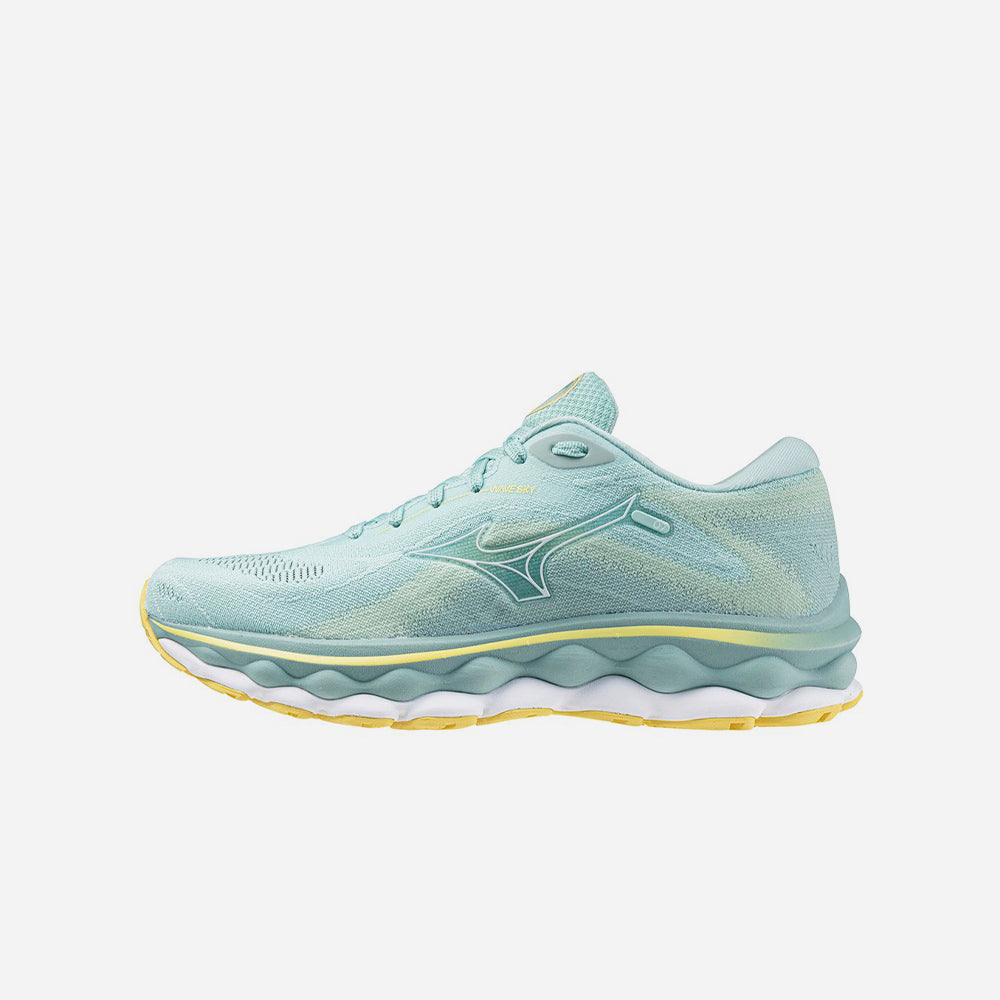 Giày Chạy Bộ Nữ Mizuno Wave Sky 7 - Xanh Mint - Supersports Vietnam