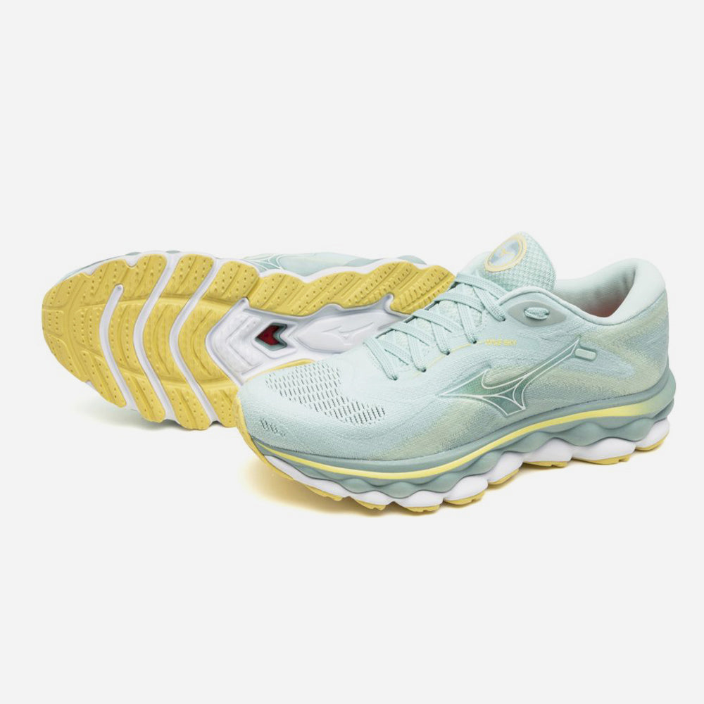 Giày Chạy Bộ Nữ Mizuno Wave Sky 7 - Xanh Mint - Supersports Vietnam