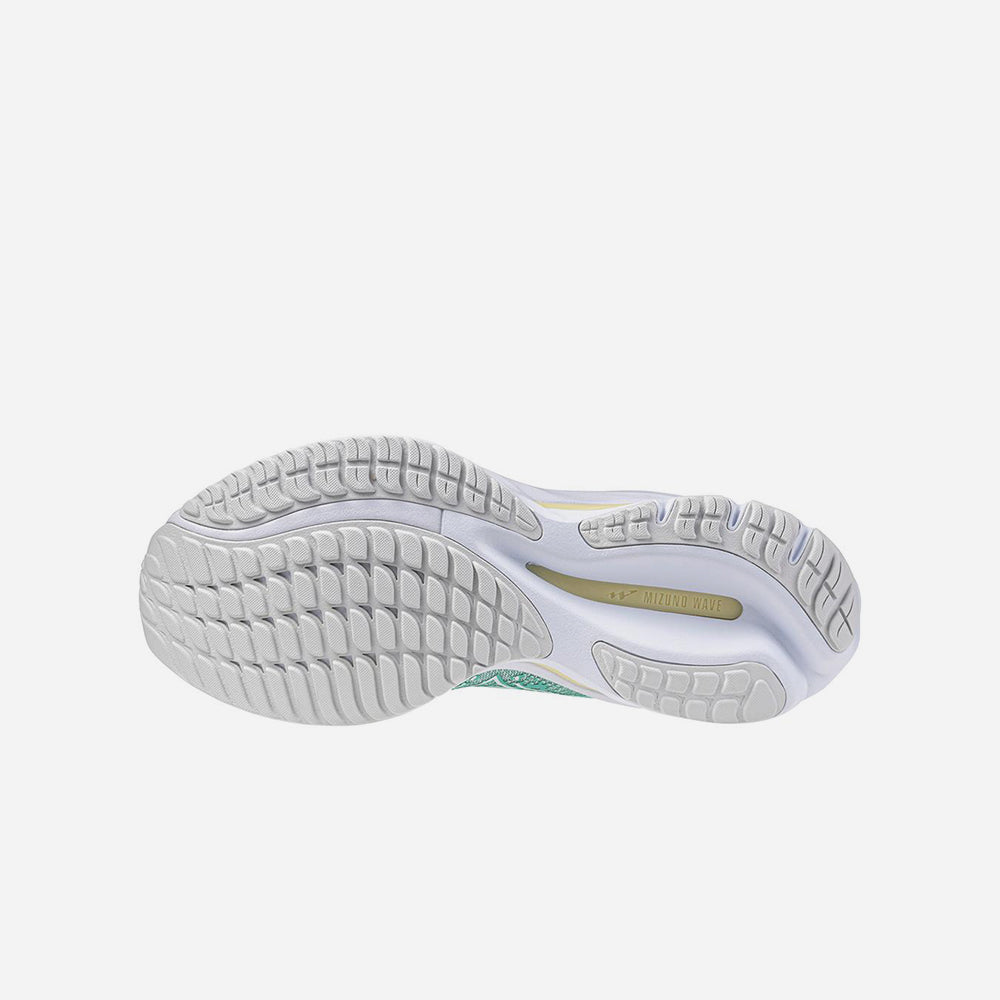 Giày Chạy Bộ Nữ Mizuno Wave Rider 27 D - Xanh Lá - Supersports Vietnam