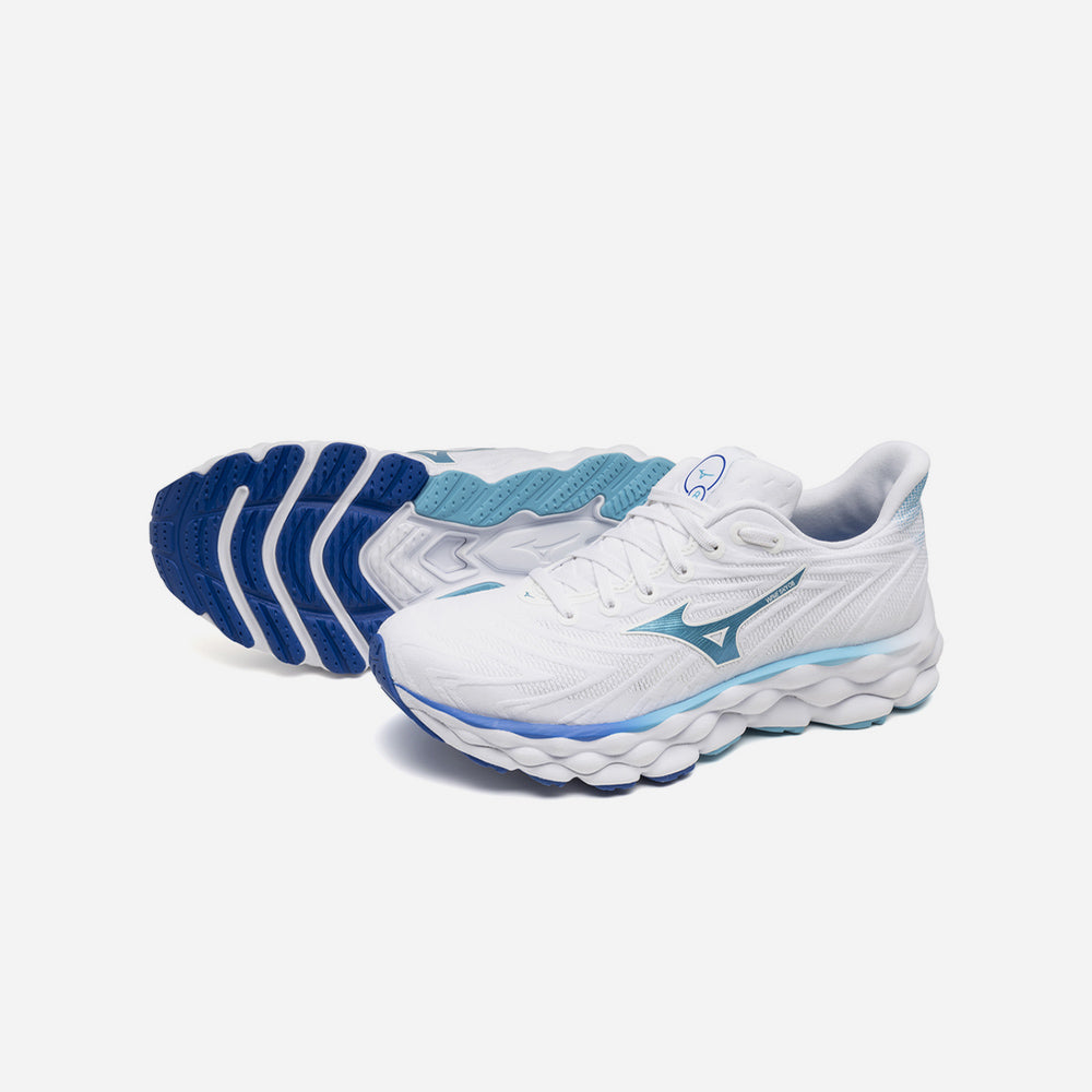 Giày Chạy Bộ Nữ Mizuno Wave Sky 8 - Trắng - Supersports Vietnam