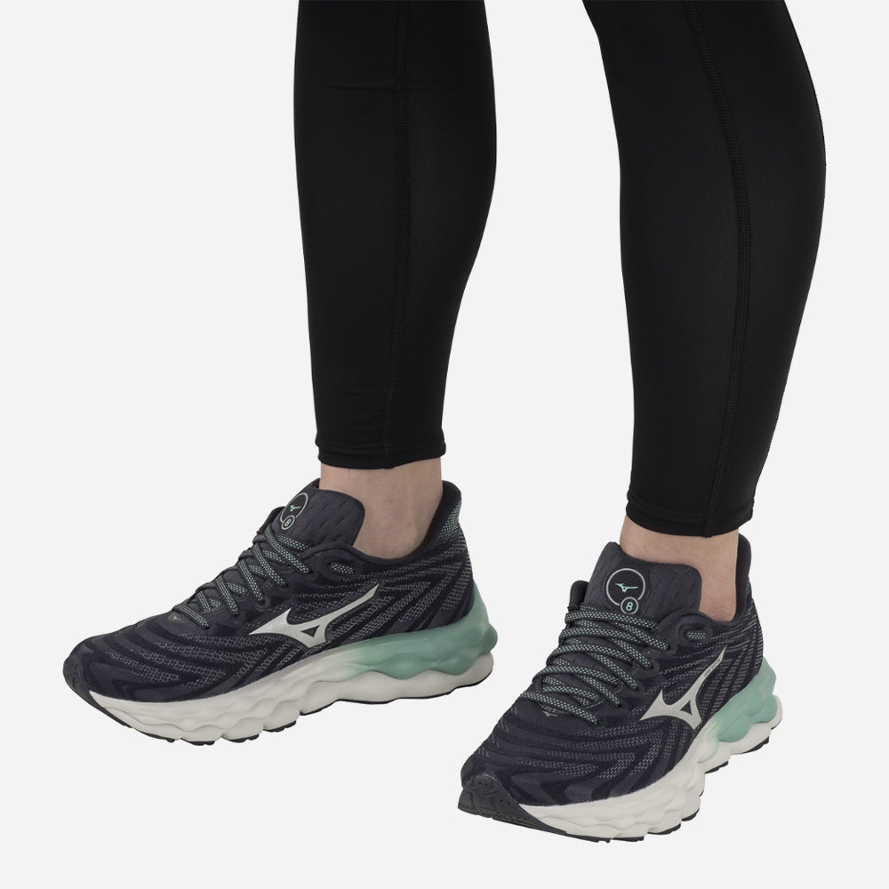 Giày Chạy Bộ Nữ Mizuno Wave Sky 8 - Đen - Supersports Vietnam