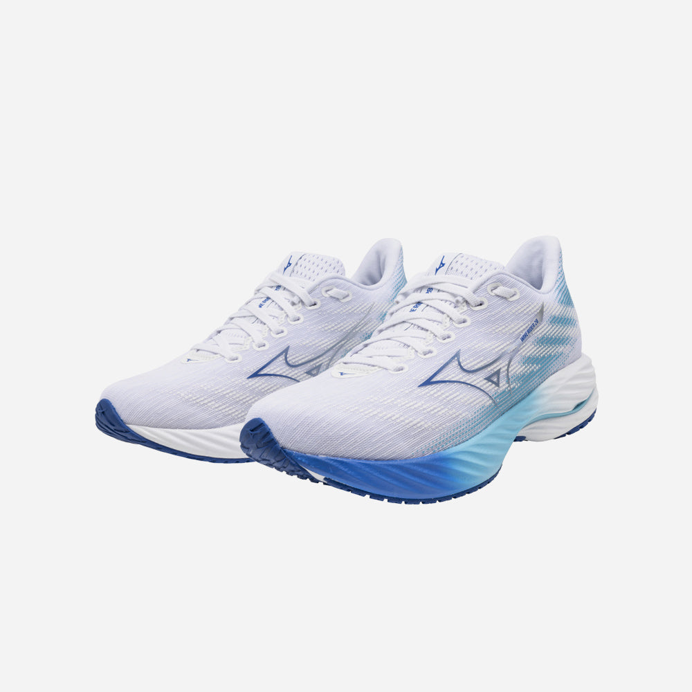 Giày Chạy Bộ Nữ Mizuno Wave Rider 28 - Xanh Dương - Supersports Vietnam