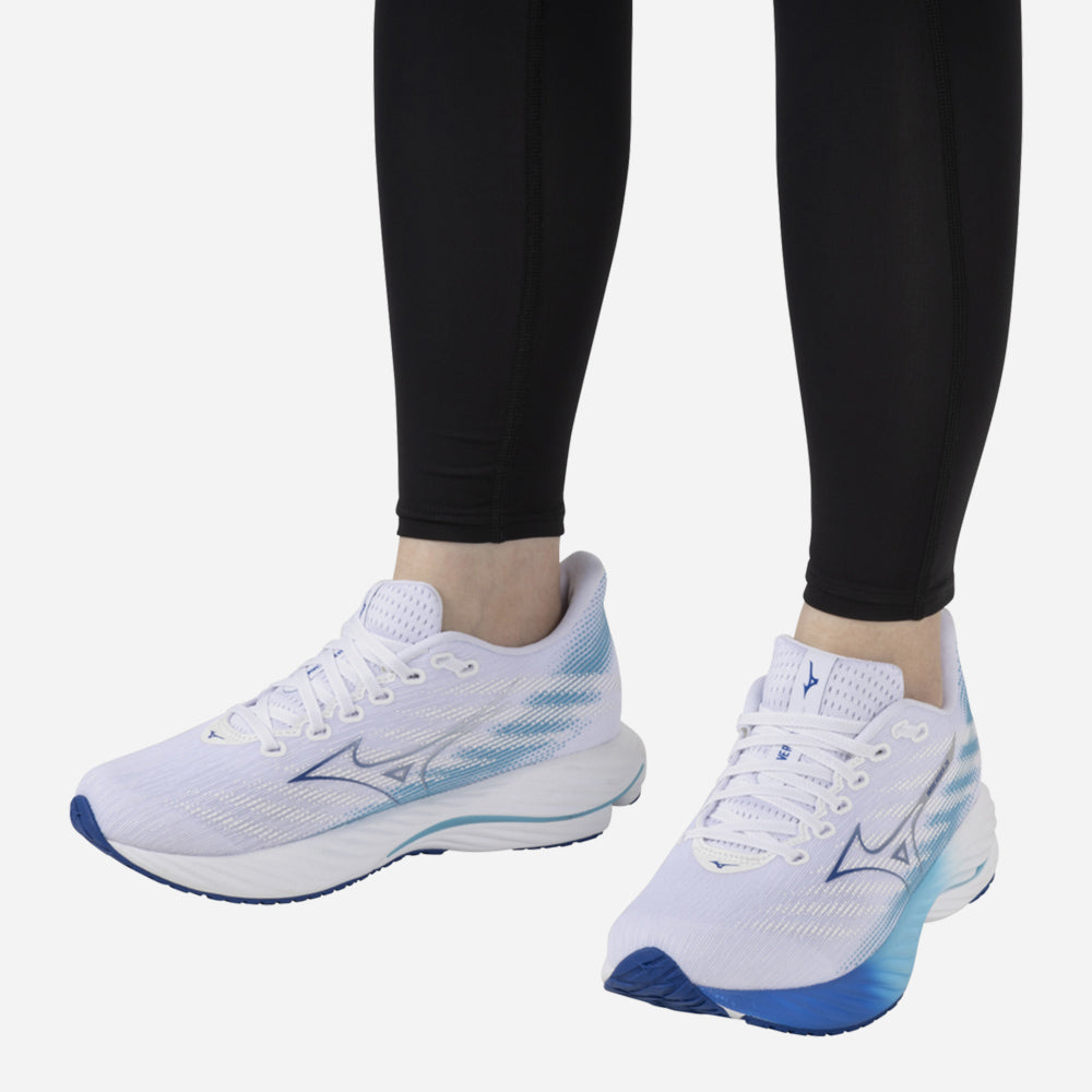 Giày Chạy Bộ Nữ Mizuno Wave Rider 28 - Xanh Dương - Supersports Vietnam