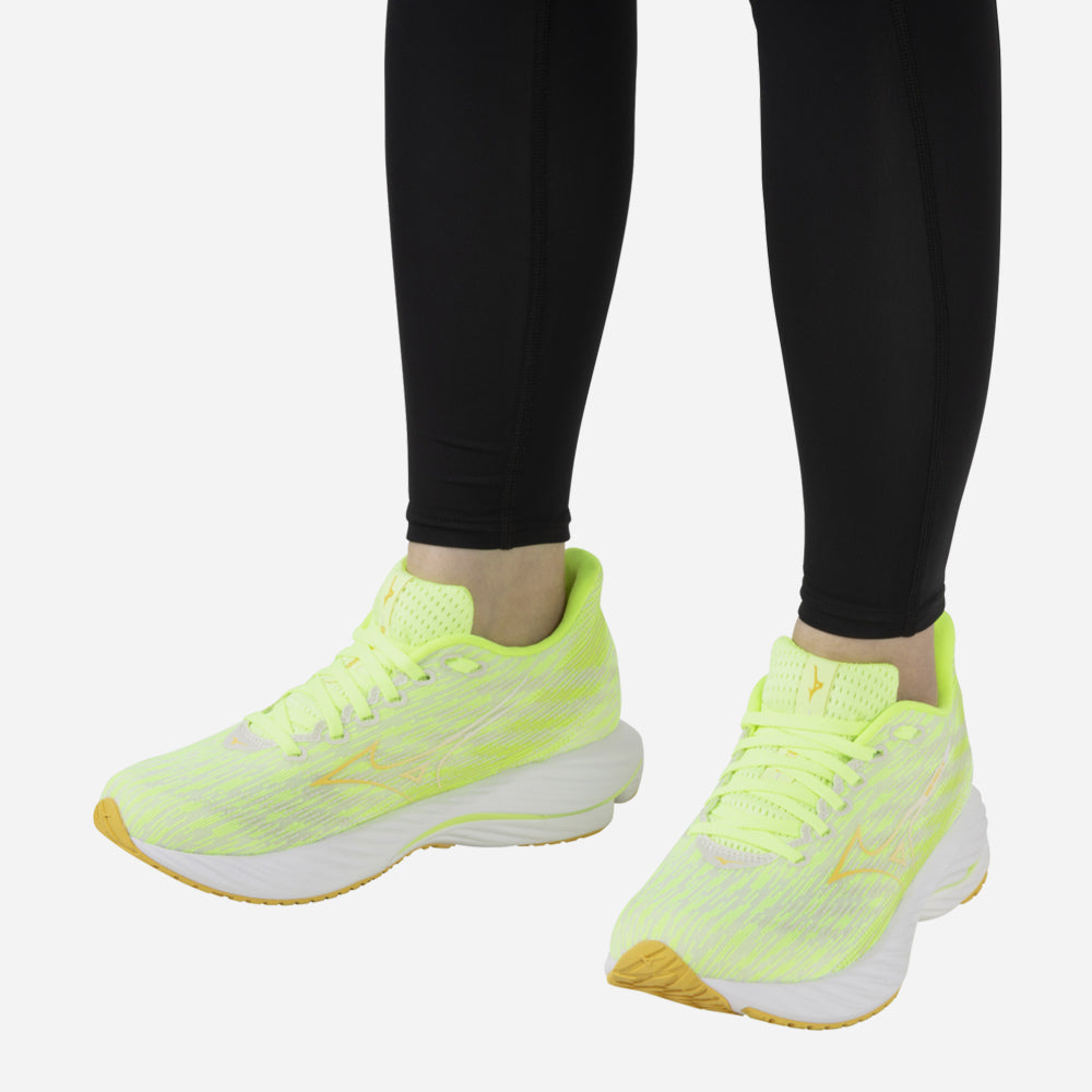 Giày Chạy Bộ Nữ Mizuno Wave Rider 28 - Xanh Lá - Supersports Vietnam