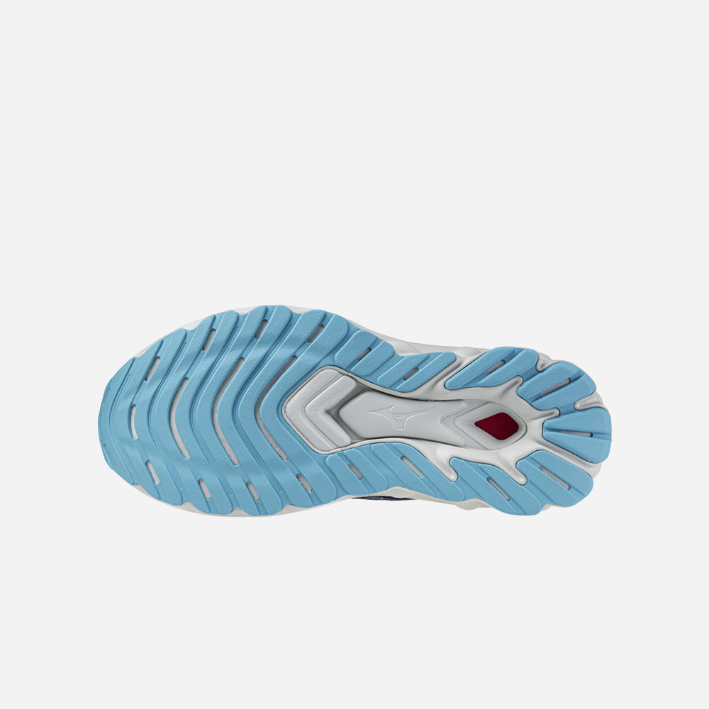 Giày Chạy Bộ Nữ Mizuno Wave Skyrise 5 - Xanh Dương - Supersports Vietnam