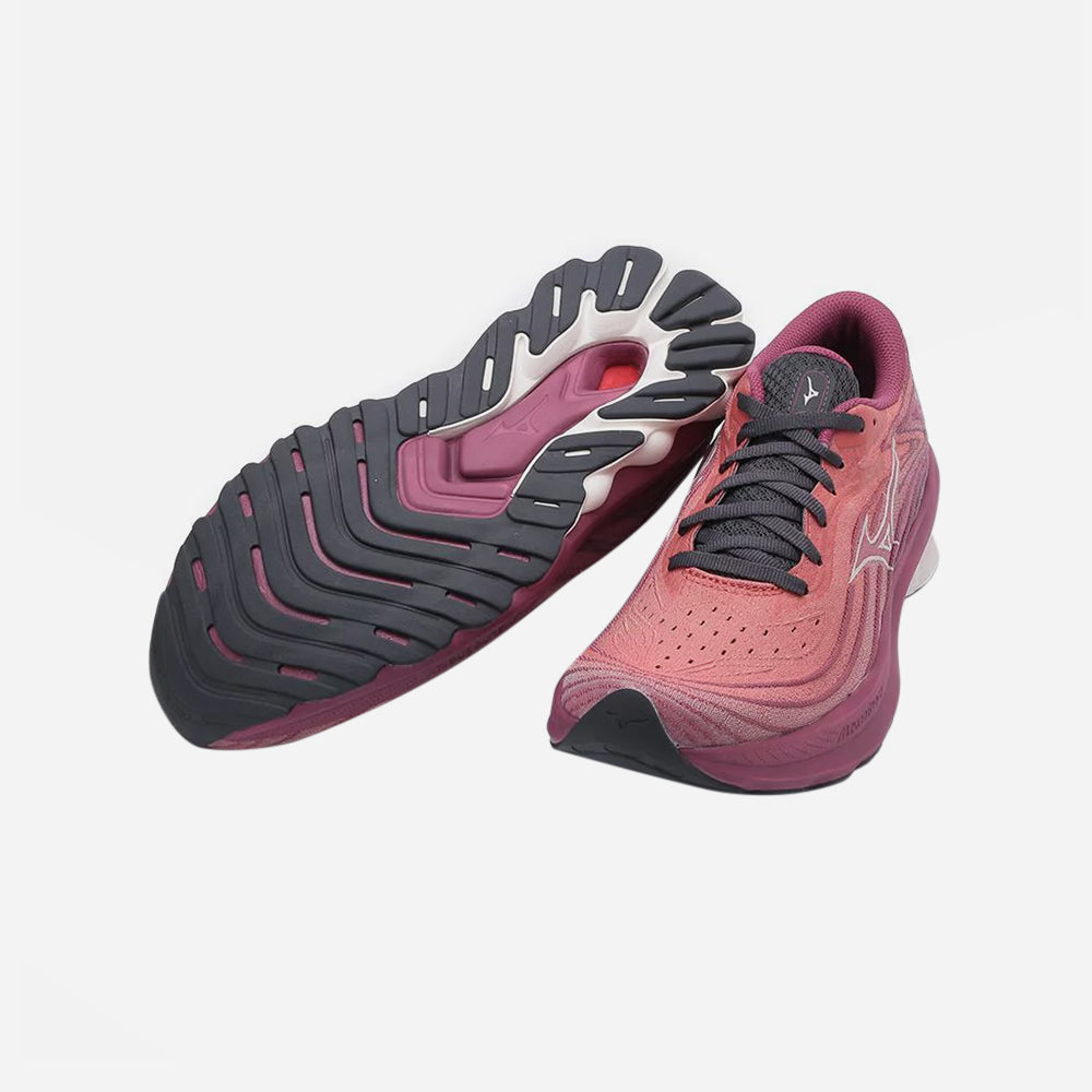 Giày Chạy Bộ Nữ Mizuno Wave Skyrise 5 - Tím - Supersports Vietnam