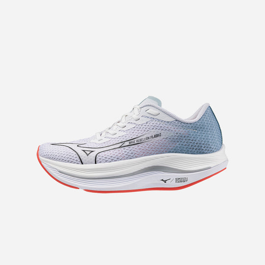 Giày Chạy Bộ Nữ Mizuno Wave Rebellion Flash 2 - Xám