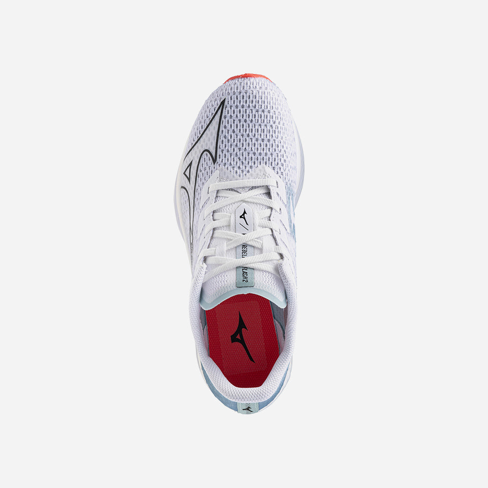 Giày Chạy Bộ Nữ Mizuno Wave Rebellion Flash 2 - Xám - Supersports Vietnam