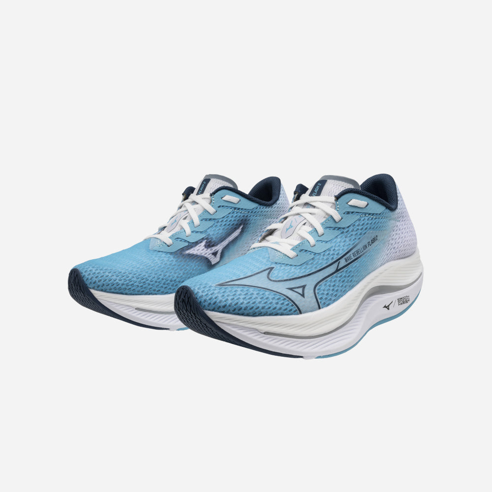 Giày Chạy Bộ Nữ Mizuno Wave Rebellion Flash 2 - Xanh Dương - Supersports Vietnam