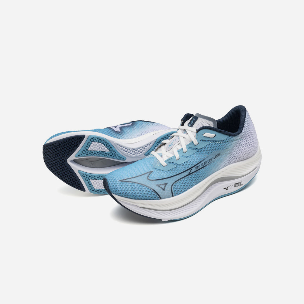 Giày Chạy Bộ Nữ Mizuno Wave Rebellion Flash 2 - Xanh Dương - Supersports Vietnam