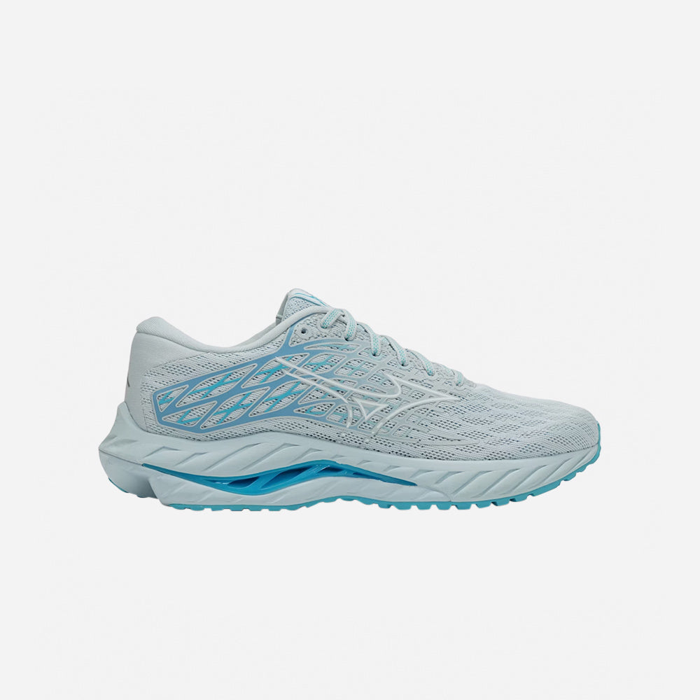 Giày Chạy Bộ Nữ Mizuno Wave Inspire 20 D - Xanh Dương - Supersports Vietnam