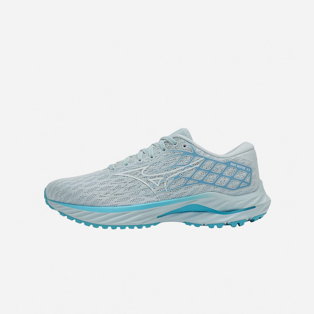Giày Chạy Bộ Nữ Mizuno Wave Inspire 20 D - Xanh Dương - Supersports Vietnam