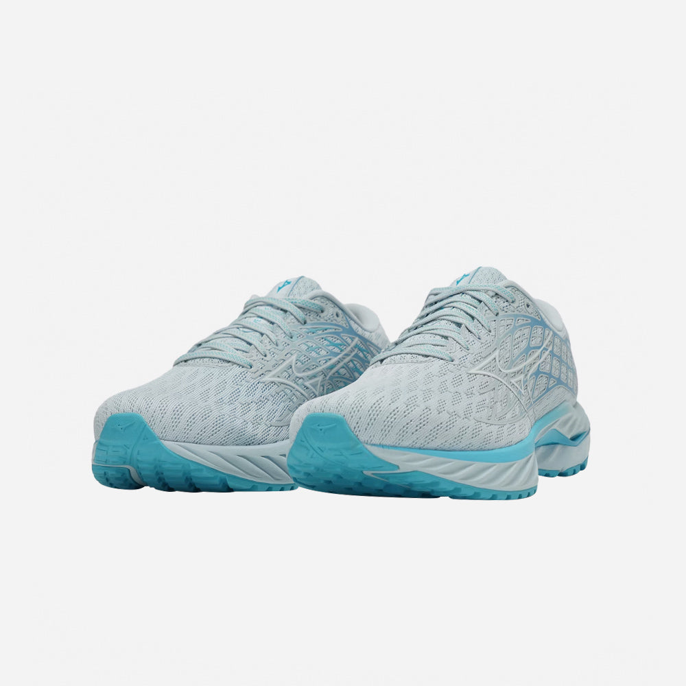 Giày Chạy Bộ Nữ Mizuno Wave Inspire 20 D - Xanh Dương - Supersports Vietnam