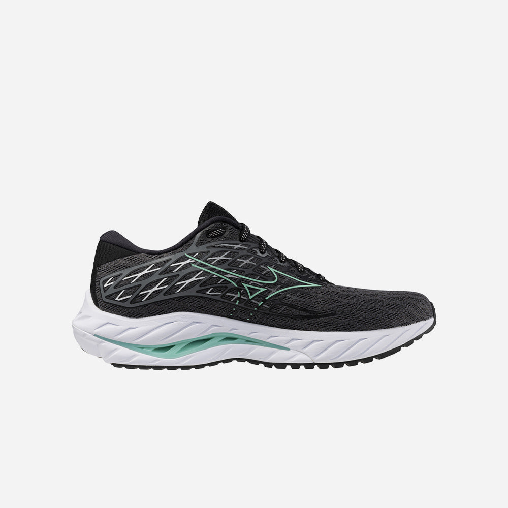 Giày Chạy Bộ Nữ Mizuno Wave Inspire 20 D - Đen - Supersports Vietnam