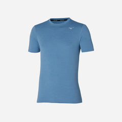 Áo Thun Tay Ngắn Nam Mizuno Impulse Core - Xanh Dương - Supersports Vietnam