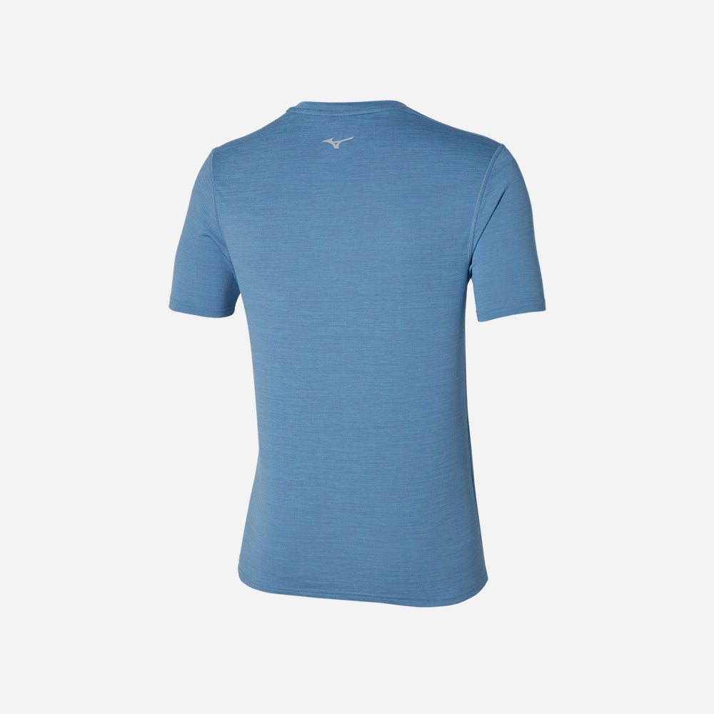 Áo Thun Tay Ngắn Nam Mizuno Impulse Core - Xanh Dương - Supersports Vietnam