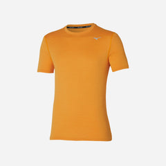 Áo Thun Tay Ngắn Nam Mizuno Impulse Core - Cam - Supersports Vietnam