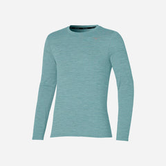 Áo Thun Nam Mizuno Impulse Core Long Sleeve - Xanh Lá - Supersports Vietnam