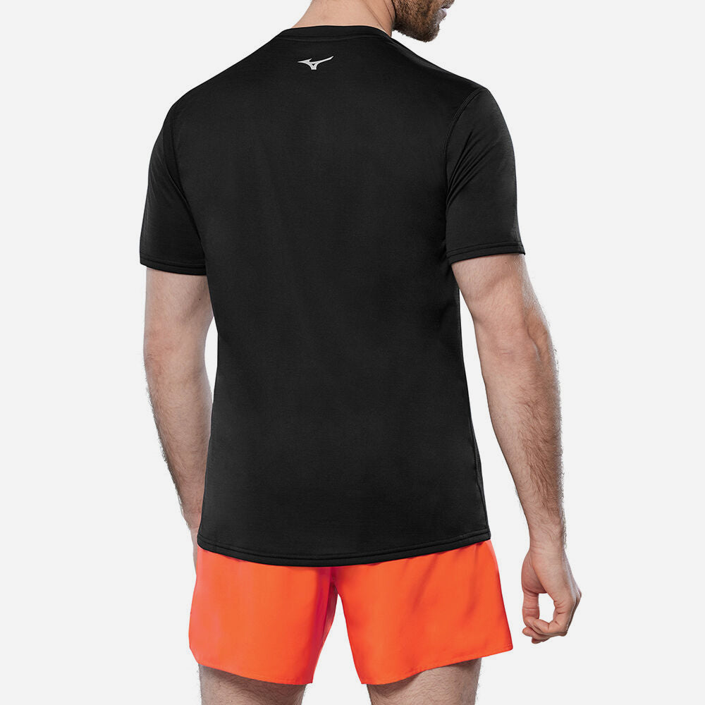 Áo Thun Nam Mizuno Core Run - Đen - Supersports Vietnam