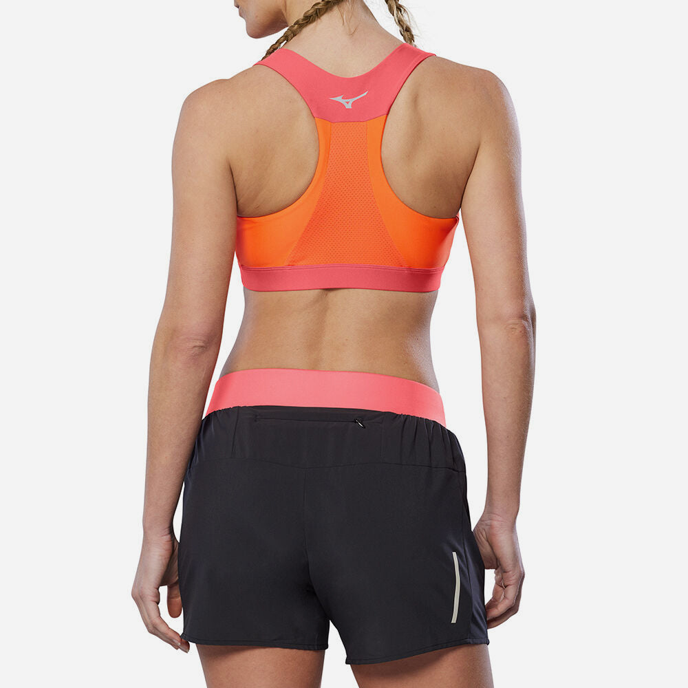 Áo Ngực Thể Thao Nữ Mizuno High Support - Cam - Supersports Vietnam