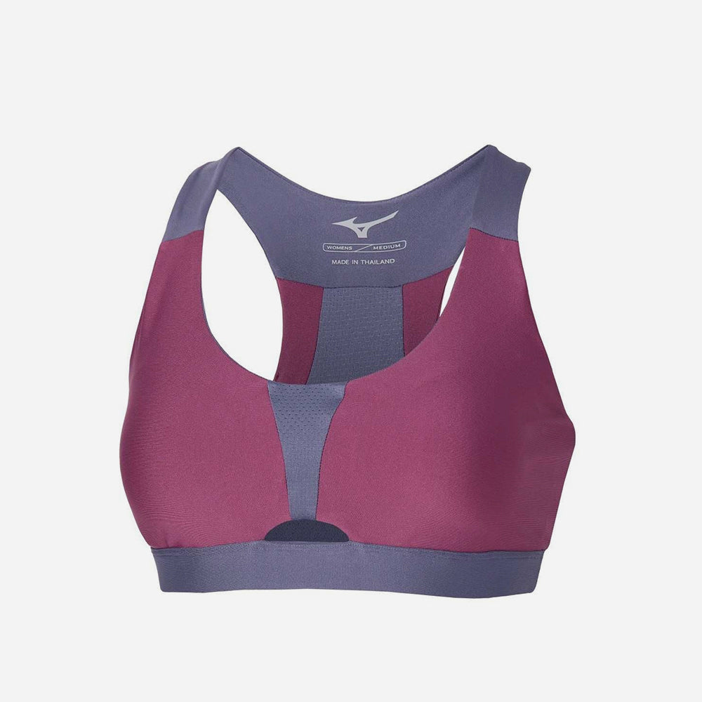 Áo Bra Thể Thao Nữ Mizuno High Support - Tím - Supersports Vietnam