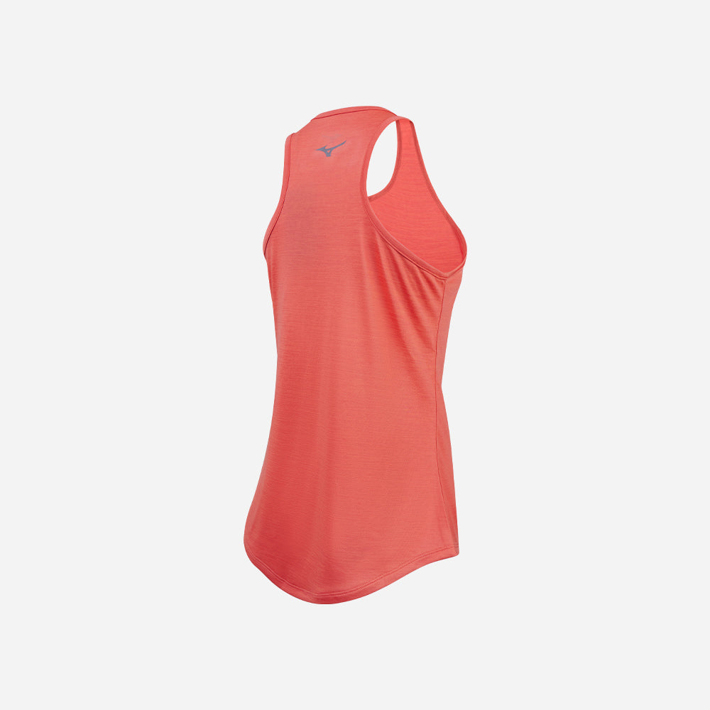 Áo Ba Lỗ Nữ Mizuno Impulse Core Rb - Cam San Hô - Supersports Vietnam