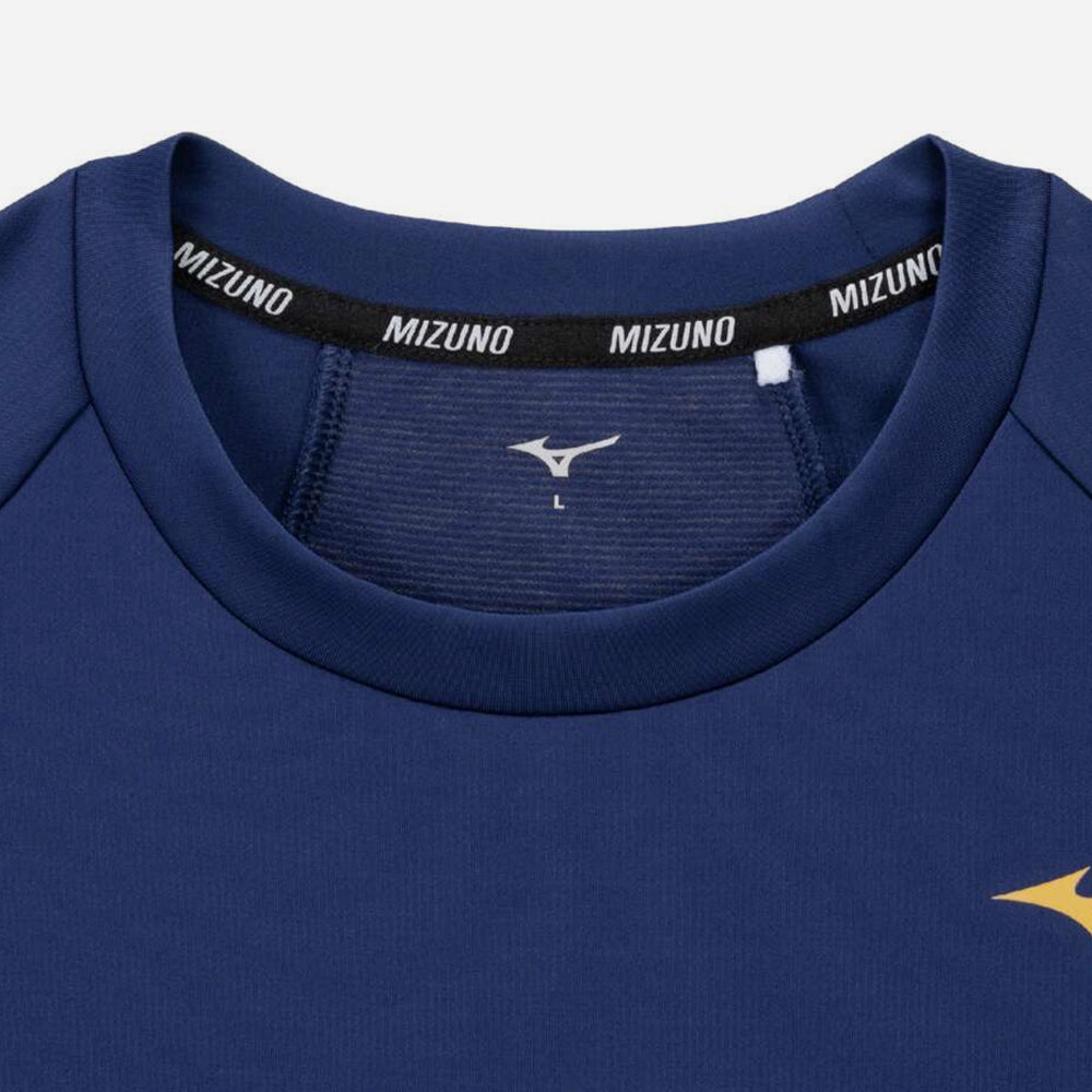 Áo Thun Tay Dài Nam Mizuno Thermal Charge - Xanh Navy - Supersports Vietnam