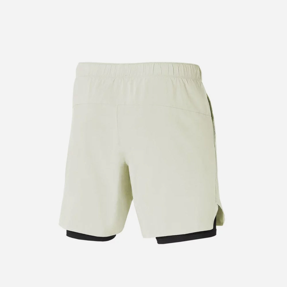 Quần Ngắn Nam Mizuno Core 7.5 2In1 - Be - Supersports Vietnam