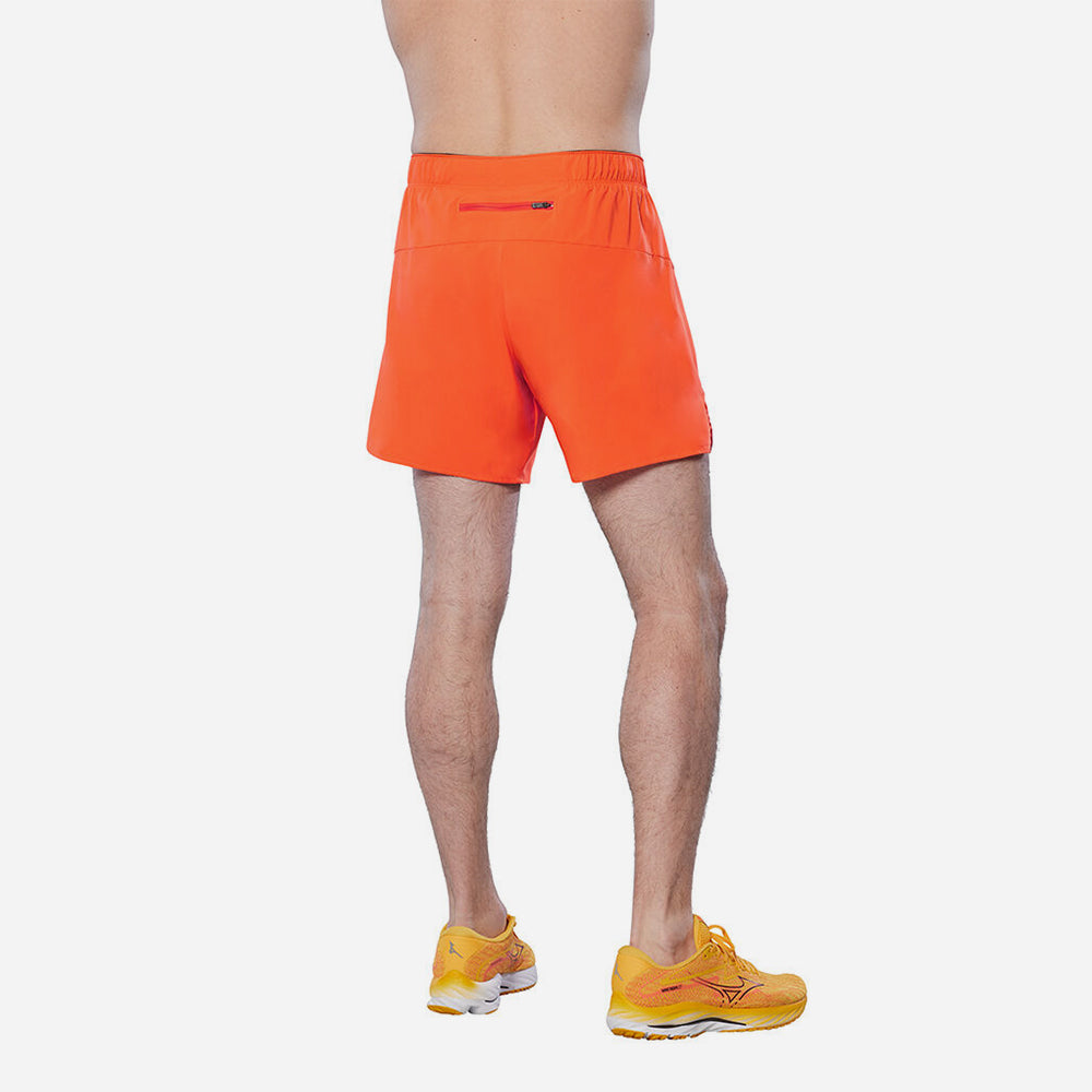 Quần Ngắn Thể Thao Nam Mizuno Core 5.5 2In1 - Cam - Supersports Vietnam