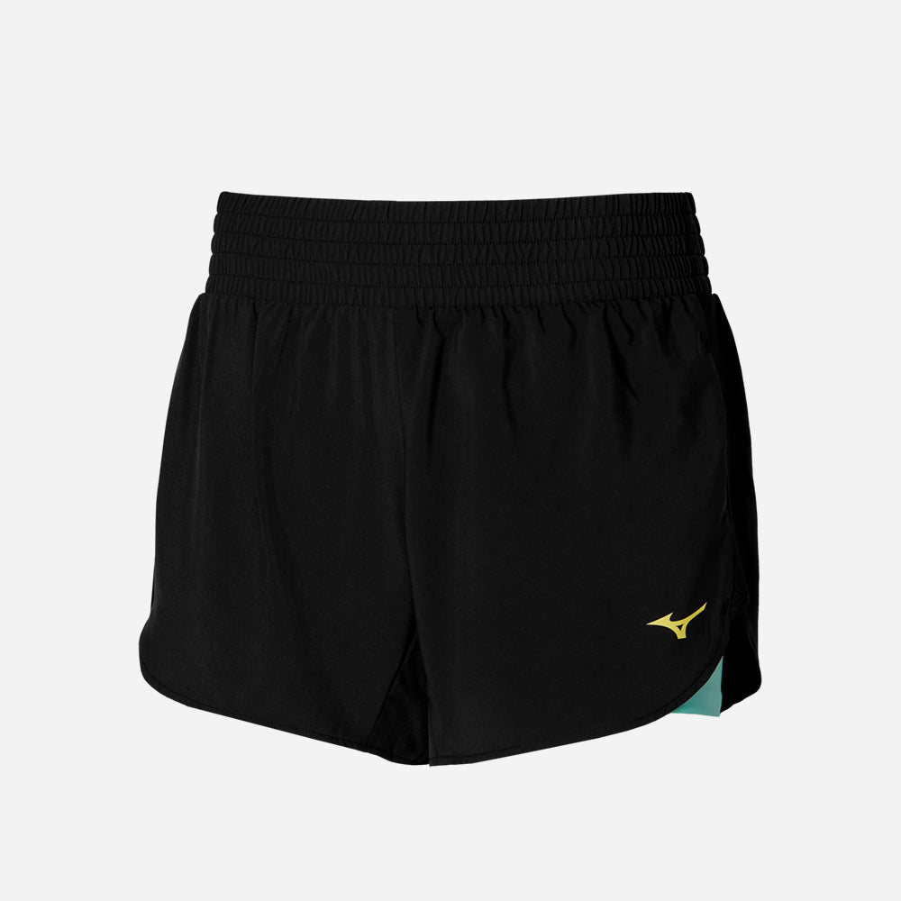 Quần Ngắn Nữ Mizuno 2In1 4.5 - Đen - Supersports Vietnam