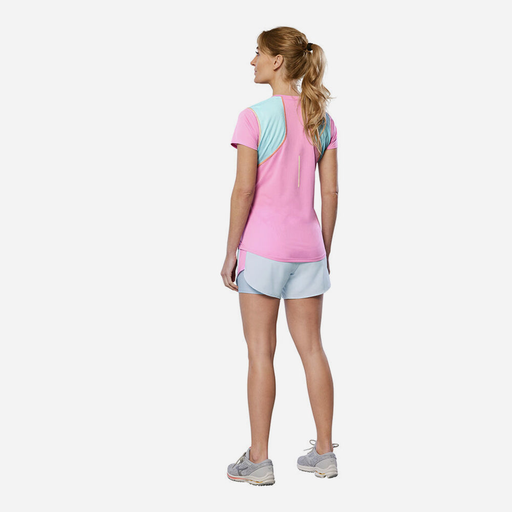 Quần Ngắn Thể Thao Nữ Mizuno 2In1 4.5 - Xanh Dương - Supersports Vietnam