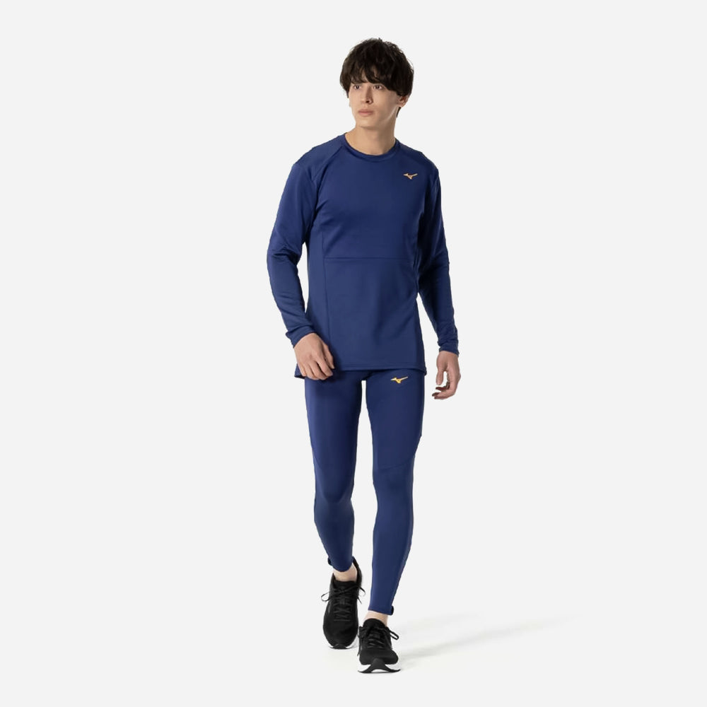 Quần Ôm Nam Mizuno Thermal Charge - Xanh Dương - Supersports Vietnam