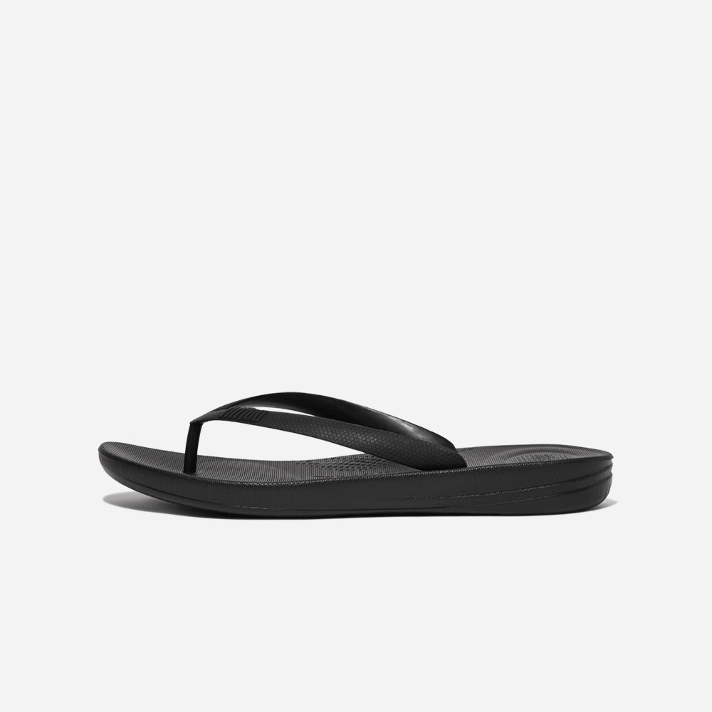 Dép Xỏ Ngón Nam Fitflop Iqushion Ergonomic - Đen