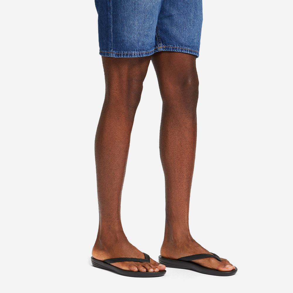 Dép Xỏ Ngón Nam Fitflop Iqushion Ergonomic - Đen - Supersports Vietnam