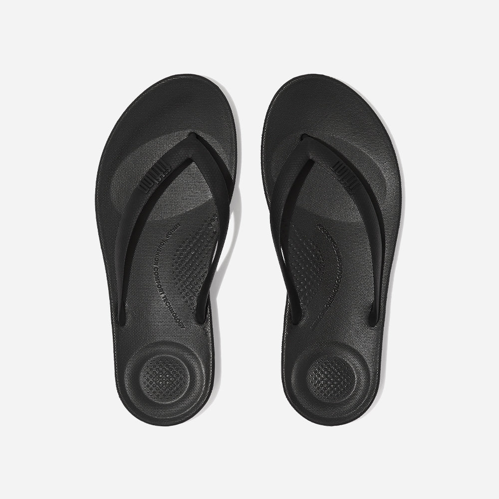 Dép Xỏ Ngón Nam Fitflop Iqushion Ergonomic - Đen - Supersports Vietnam