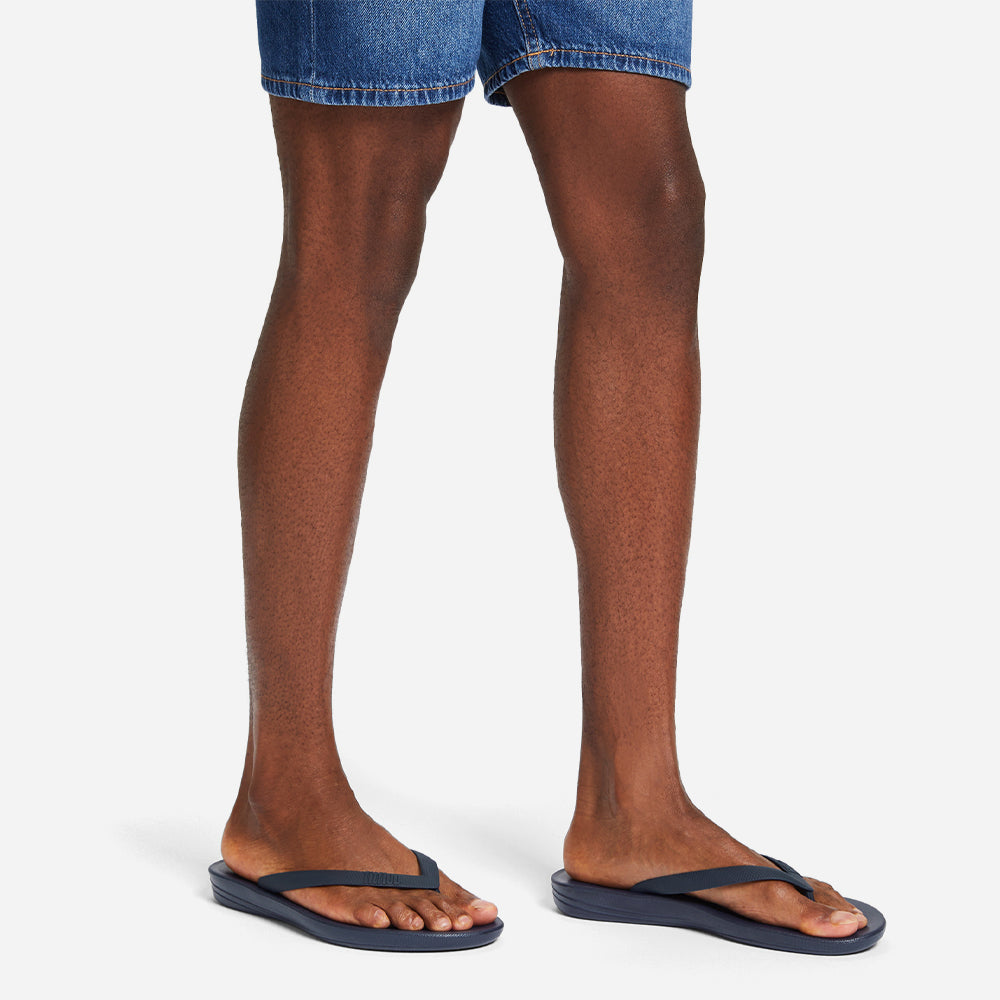 Dép Xỏ Ngón Nam Fitflop Iqushion Ergonomic - Xanh Navy - Supersports Vietnam