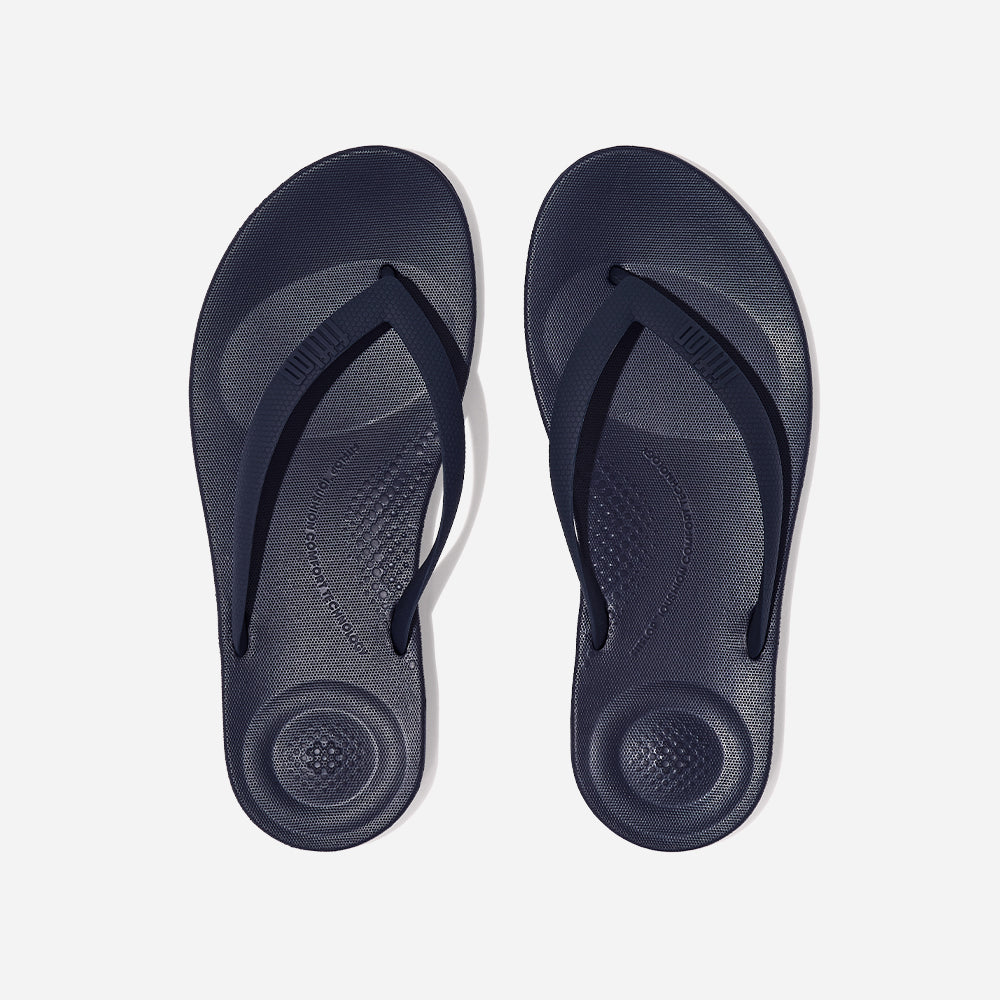 Dép Xỏ Ngón Nam Fitflop Iqushion Ergonomic - Xanh Navy - Supersports Vietnam